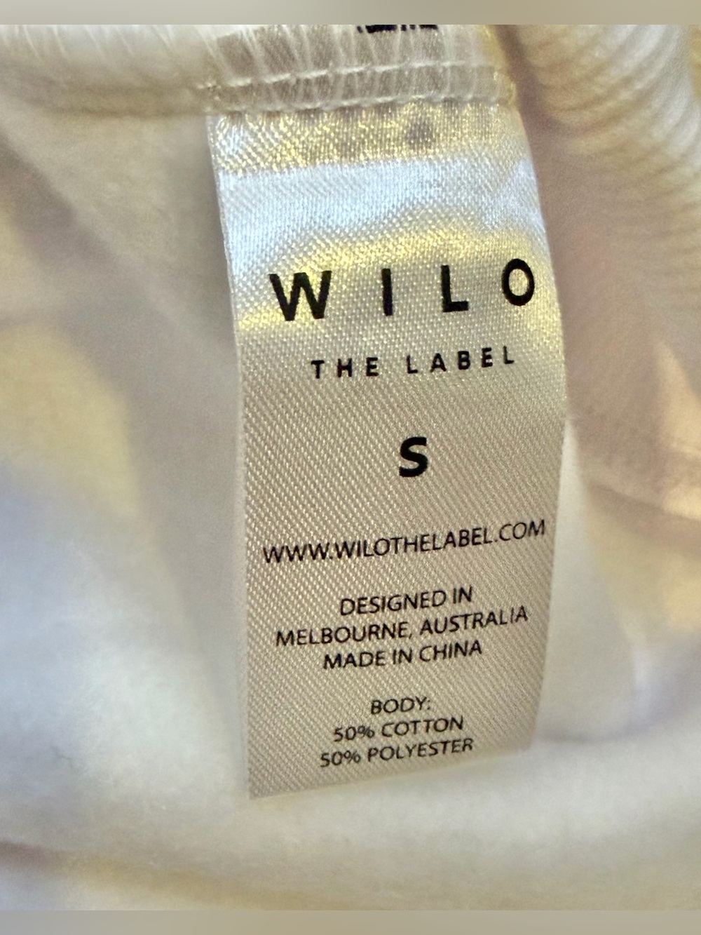 WILO The Label Sports & Wellness Club Sweatshirt & Bike Shorts SET - Picture 13 of 13